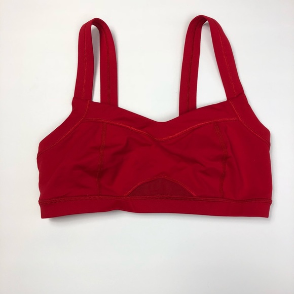 Lululemon Red Sports Bra 